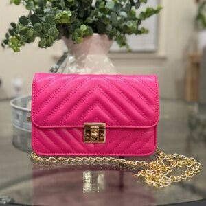 Pink statement Purse
